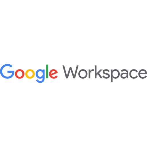 Google Workspace logo representing cloud-based collaboration tools for businesses, emphasizing managed IT services and enhanced productivity.